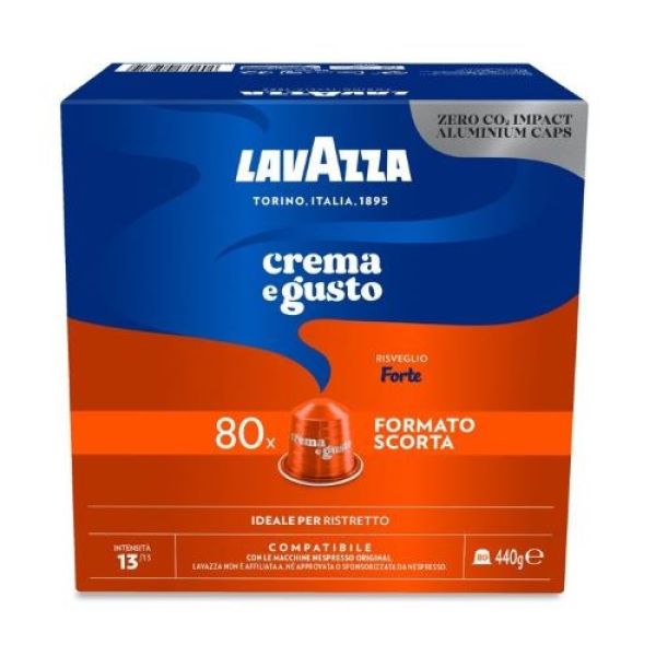 CREMA E GUSTO FORTE 80 CPS Lavazza per Nespresso