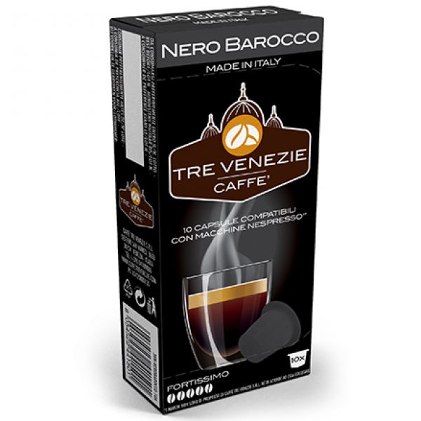 NERO BAROCCO 100 CPS Tre Venezie - nespresso