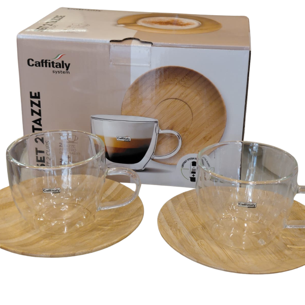 SET 2 TAZZE TEA/CAPPUCCIO BY CAFFITALY
