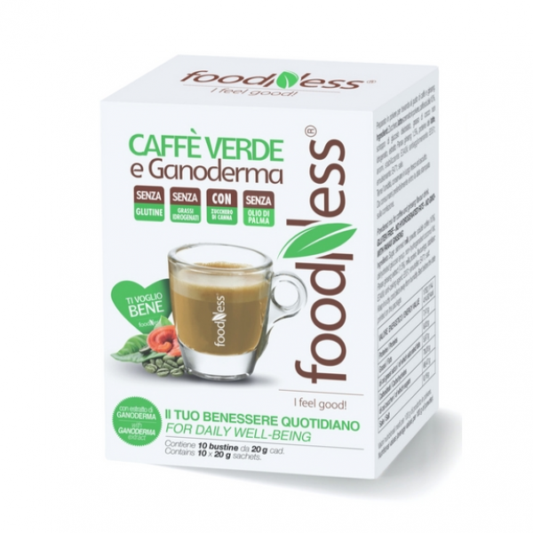 CAFFE' VERDE E GANODERMA 10 BUSTINE