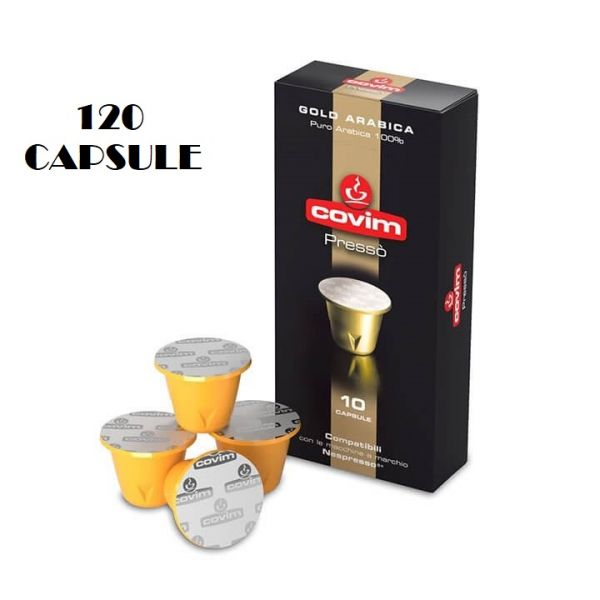 GOLD ARABICA 120 CAPSULE Covim Nespresso