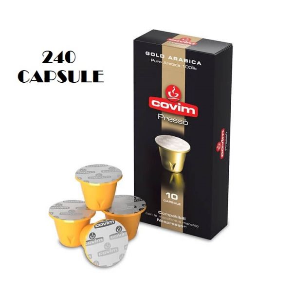 GOLD ARABICA 240 CPS Covim Nespresso