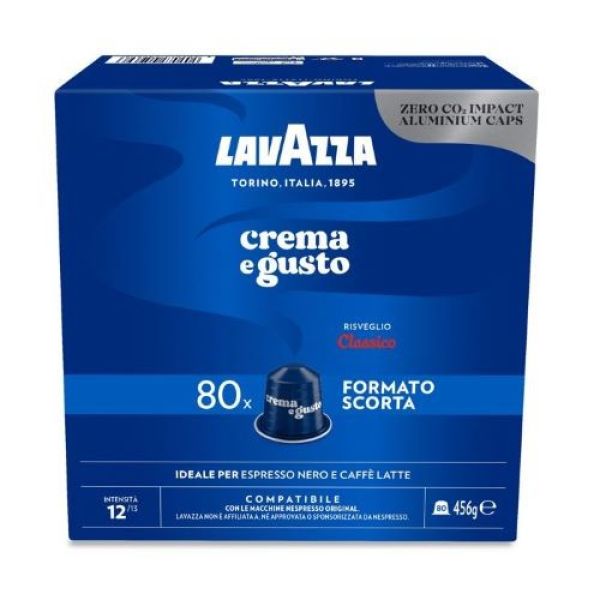 CREMA E GUSTO CLASSICO 80 CPS Lavazza per Nespresso