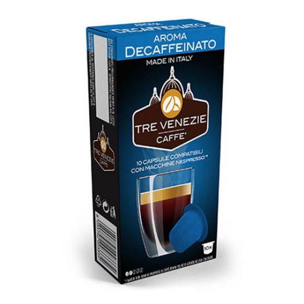 DECAFFEINATO 100 CPS tre venezie - nespresso