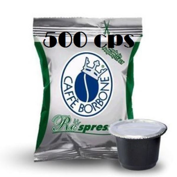 BORBONE MISCELA VERDE (DEK) 500 CPS Nespresso