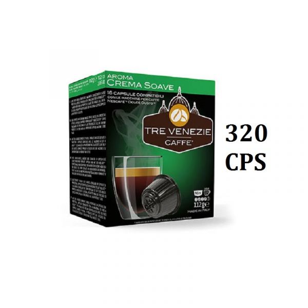 CREMA SOAVE 320 CPS tre venezie - dolce gusto
