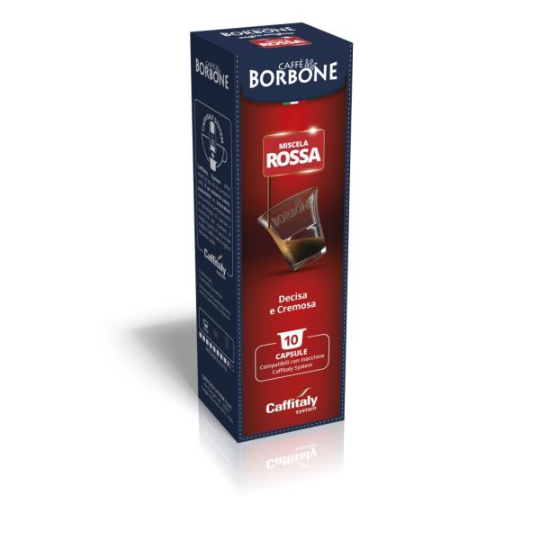 CAFFITALY BORBONE ROSSO 10CPS