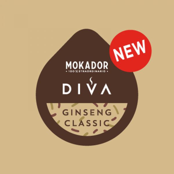 DIVA MOKADOR GINSENG CLASSICO 25CPS