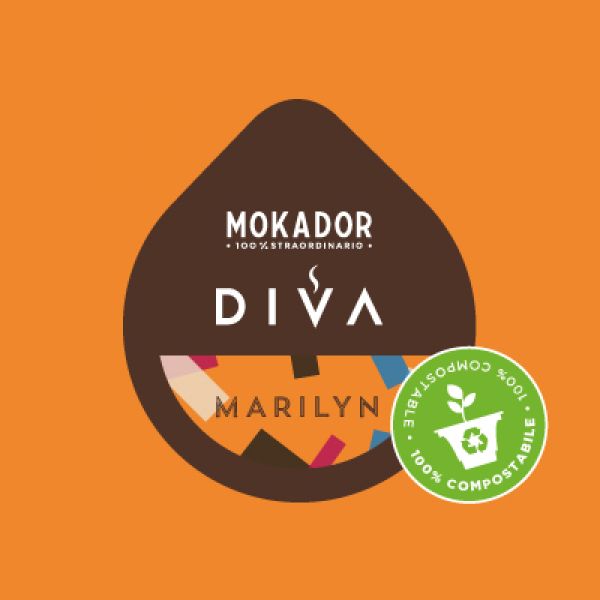 DIVA MOKADOR MARILYN COMPOSTABILE 25CPS