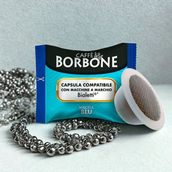 Borbone Miscela Blu 100 cps per Bialetti