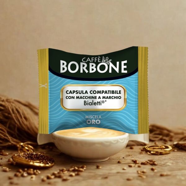 Borbone Miscela Oro 100 cps oer Bialetti