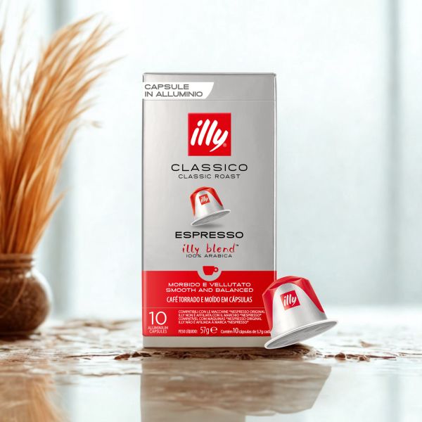 Illly Classico 10 cps alluminio