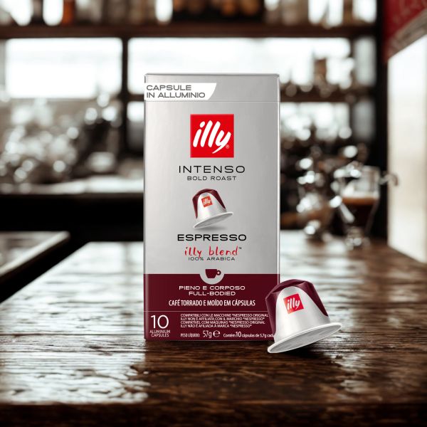 Illy Intenso 10 cps alluminio