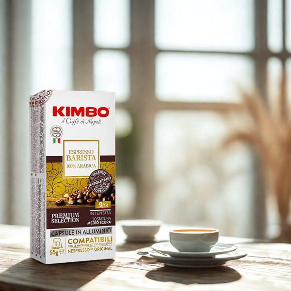 Kimbo 100% ARABICA 10 cps alluminio per Nespresso