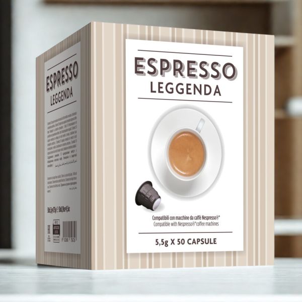 LEGGENDA 50 cps per Nespresso