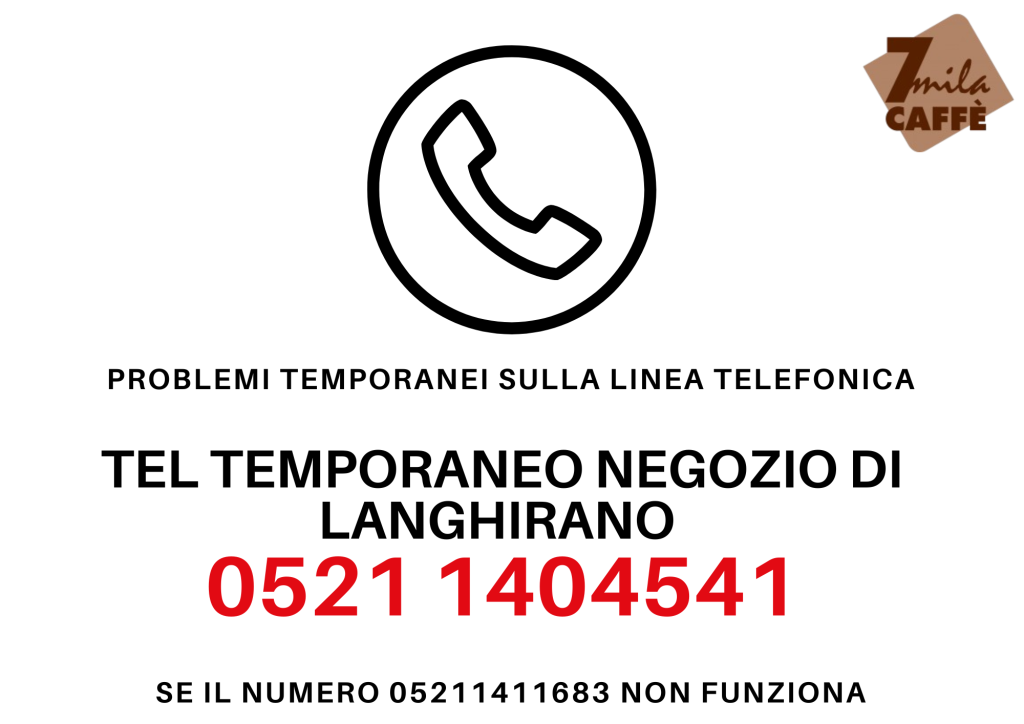 problemi temporanei sulla linea telefonica 